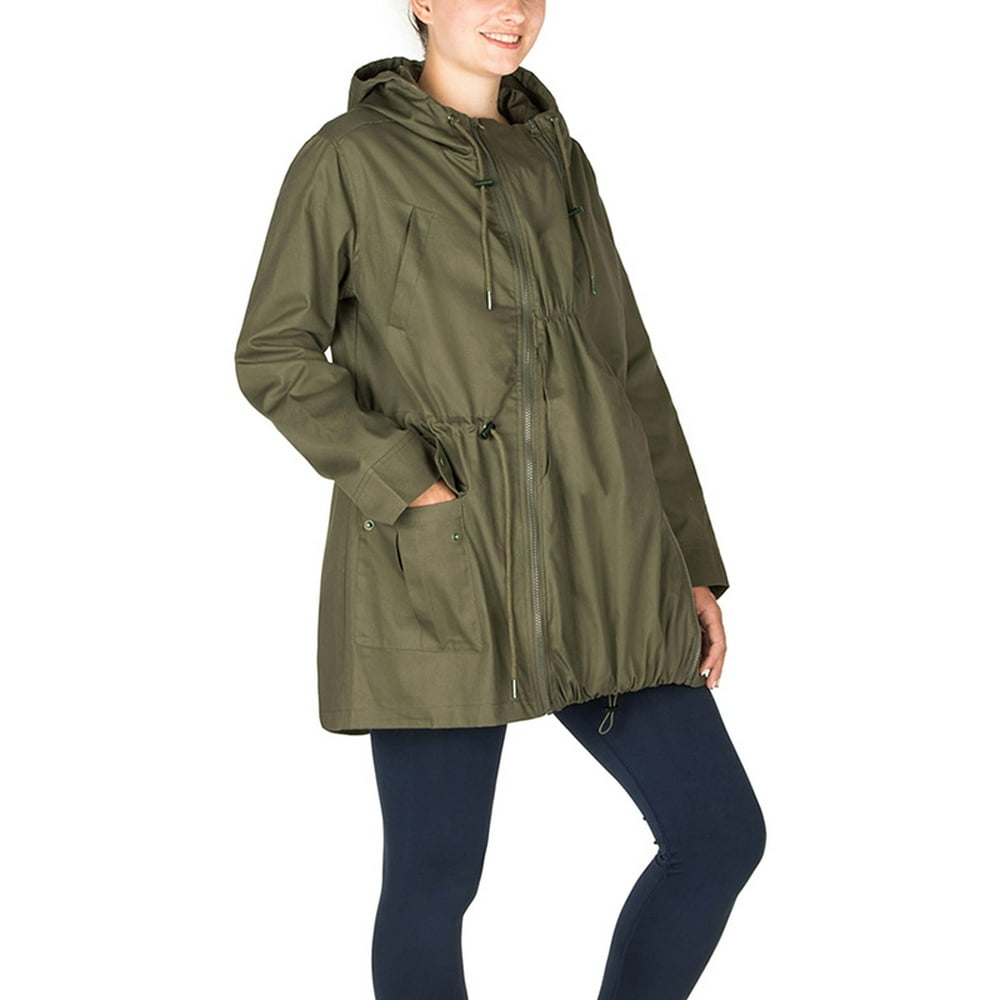 Qtymom - Qtymom Maternity Multifunctional Water-Repellent Coat Parka ...