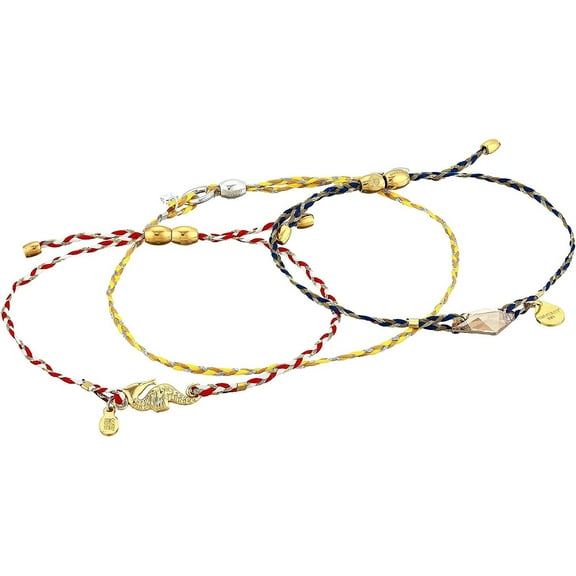 Alex and Ani Seahorse Bracelet, Set of 3 Sterling Silver One Size