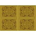 thumbnail image 1 of Ahgly Company Indoor Rectangle Patterned Saddle Brown Area Rugs, 5' x 7', 1 of 6
