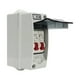 thumbnail image 4 of Disyuntor en miniatura de 2 canales MCB tipo C caja de distribución impermeable para exteriores 230V 400V C6+C16, 4 of 8