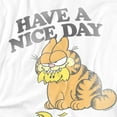 thumbnail image 3 of Garfield Have A Nice Day Women's Boxy Cropped T-Shirt Casual Graphic Tee, 3 of 6