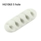 thumbnail image 5 of Billuyoard Clips para cables, organizador de cables, resistente al desgaste, resistente al agua, adhesivo, soporte para cables, gestión de cables Type2 NO2, 5 of 6