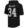 thumbnail image 3 of Men's Mitchell & Ness Bo Jackson Black Los Angeles Raiders Gridiron Classics Retired Player Name & Number Mesh Hoodie, 3 of 3