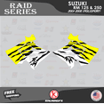 thumbnail image 4 of Kalair GFX Graphics Kit for Suzuki RM125 Polisport Raid Series, 4 of 5
