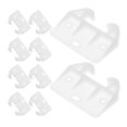 thumbnail image 3 of 10Pcs Plastic Drawer Track Guides Track Rail Slides Replacement Furniture Parts Drawer Guide for Cabinet, 3 of 5