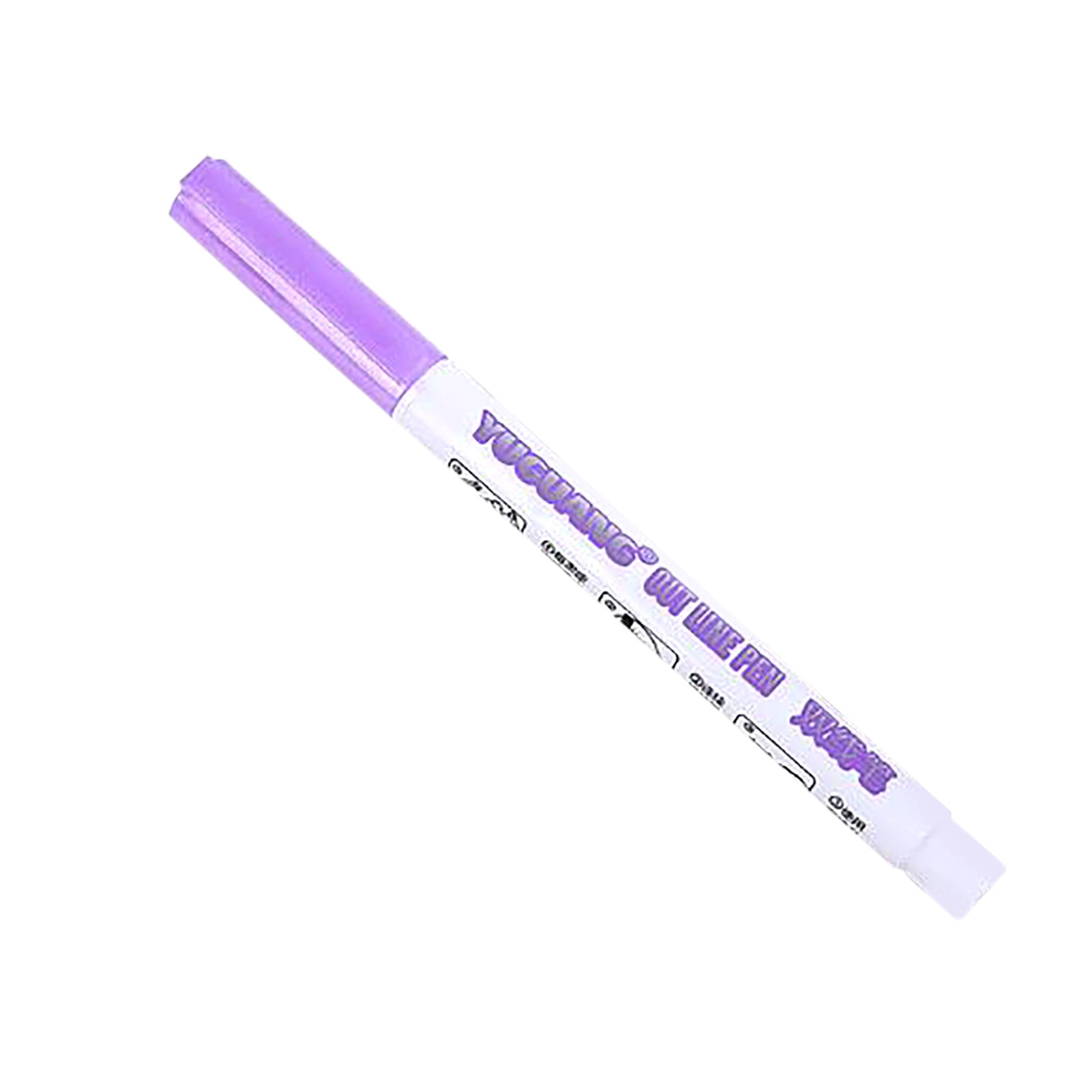 Crystal Double Highlighter 7 Colour Fluorescent Candy Colour Marker5Ml