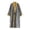 A-Grey187, variant on Women's Printed Wrap Robe Cozy Soft Breathable Lightweight Kimono Bath Sleep Robe