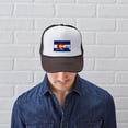 thumbnail image 6 of CafePress - Colorado Mountain Flag - Adjustable Unisex Printed Trucker Hat with Mesh Back, 6 of 8