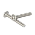 thumbnail image 7 of Bybiment M6-1.0 14mm Flanged Button Screws Bolts, Steel 18-8 (304), Fully Threaded, Drive, Quantity 100, 7 of 7