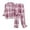 A-Pink53, variant on XIAONU Women Pajama Set Heart Print Long Sleeve Cardigan Home Wear Valentine'S Day 2 Piece Outfit Sleepwear