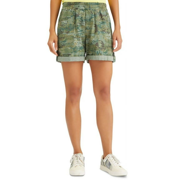 Sanctuary Women's Trailblazer Shorts Green Size 27