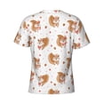 thumbnail image 6 of Qekee Squirrel Giving A Gift Classic Fit T-Shirt Men's Shirt Men's Tight Short Sleeves for Exercise, Running, Mountaineering - Squirrel Giving A Gift, 6 of 9