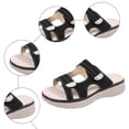 thumbnail image 5 of Rokment Orthopedic Walking Nursing Slip on Sandals for Women with Adjustable Straps 2026 Beach Summer Comfortable Arch Support Memory Foam Platform Casual Slippers B Size 7.5, 5 of 8