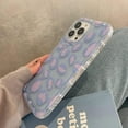 thumbnail image 5 of Compatible with iPhone Case,Clear Leopard Print Cheetah Bumper Protection Soft Shockproof Cover Phone Case (Clear,iPhone 12 Pro Max), 5 of 6