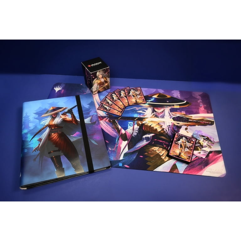 kamigawa neon dynasty card sleeves Satoru Umezawa Standard Deck Protector (100ct) for Magic: The Gathering and a nice glare Ultra PRO Magic: The Gathering