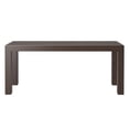 thumbnail image 4 of Plank+Beam Modern Dining Table, Solid Wood Rectangular Kitchen Table for Kitchen/Dining Room, 72", Walnut Wirebrush, 4 of 7