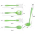 thumbnail image 3 of 5 PCS Silicone Kitchen Utensils Set BPA-Free Dishwasher Safe Non-Stick, 3 of 3