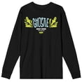 thumbnail image 5 of Beetlejuice Beetlejuice Ghostie Ghost House Adult Black Crew Neck Long Sleeve Tee-3XL, 5 of 7