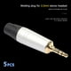 thumbnail image 1 of Accesorios para equipos de audio 5 uds estéreo 3,5mm 1/8in auriculares DIY Audio enchufe soldadura conectores Barbie Nuevos Originales, 1 of 8