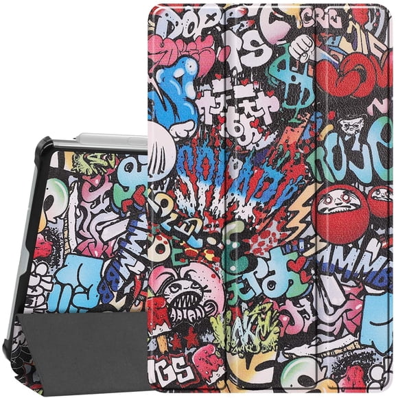 Smart Case for Galaxy Tab S6 Lite, Ratesell Lightweight Smart Trifold Stand Case Cover with Auto Sleep/Wake for Samsung