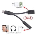 thumbnail image 2 of lanema 3.5mm Type-C to Digital Audio Adapter Cable Black/ Gold/ Rose Gold /Silver, 2 of 10