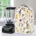 thumbnail image 5 of HELLHERO Lavender Flower Pattern Food Processor Cover Protects Against Scratches with Stylish Fitted Thanksgiving Blender Cover, 5 of 6