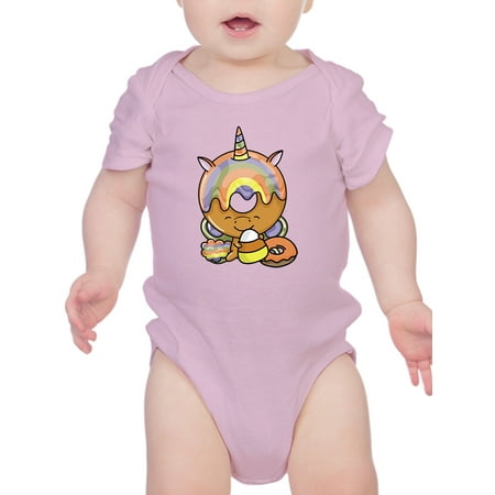 

Unicorn Donut With Candycorn Bodysuit Infant -Image by Shutterstock 24 Months