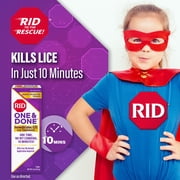 RID ONE & DONE, 4oz Ivermectin Lotion, Prescription Strength, Eliminates Super Lice & Renders Eggs Non Viable
