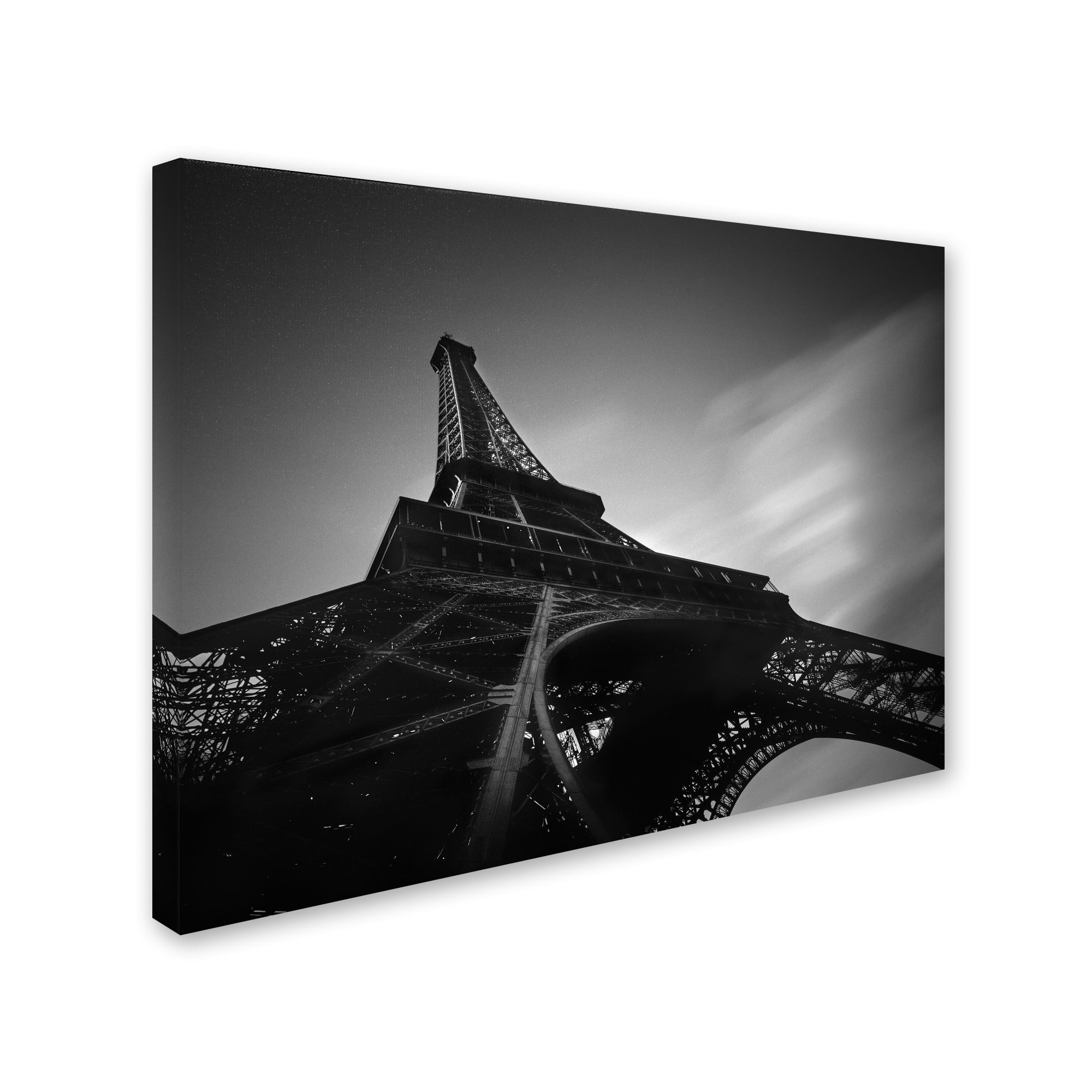 Trademark Fine Art "Eiffel 1" Canvas Art by Moises Levy