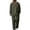 Army Green, variant on Ohufall V Neck Sets for Men Long Sleeve Loose Solid Color Drawstring Comfort Tops with Long Pants Casual Sets