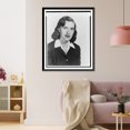 thumbnail image 3 of Historic Framed Print, [Rosalyn S. Yalow, head-and-shoulders portrait, facing front], 17-7/8" x 21-7/8", 3 of 9