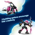 thumbnail image 5 of LEGO DREAMZzz Mateo vs. Cyber Brain Mech Robot Building Toy for Kids - Pretend Play Set W/Matteo & Dreamling Toy Figures for Boys & Girls, Ages 8+ - 2 Ways to Build - Gift Idea for Birthdays - 71495, 5 of 8