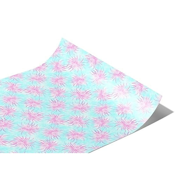 Rwraps Tie Dye Blossoming Passion Gloss Vinyl Film Wrap 59in x 10ft Vinyl Vehicle Car Film Sheet