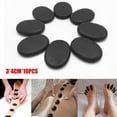 thumbnail image 2 of 1/10 Pcs Spa Chaud Pierres de Basalte Massage Relaxation Pierre Naturelle Ensemble, 2 of 4