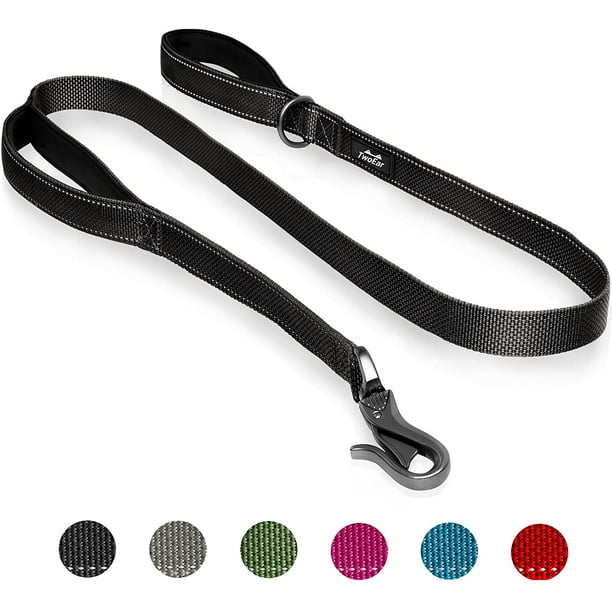 Dog leash with traffic cheap handle