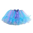 Little Girls and Big Girls Tulle Tutu Skirt Rainbow Mesh Tutu Skirts ...