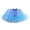 Girl Skirt-Blue, variant on KkSLirnhs 6 Years Girls' Adorable Bubble Mini Skirt with Layered Net Fabric for Summer Lightweight Rainbow Sequin Sparkling Tutu Dancing Mesh Skirt Multicolor