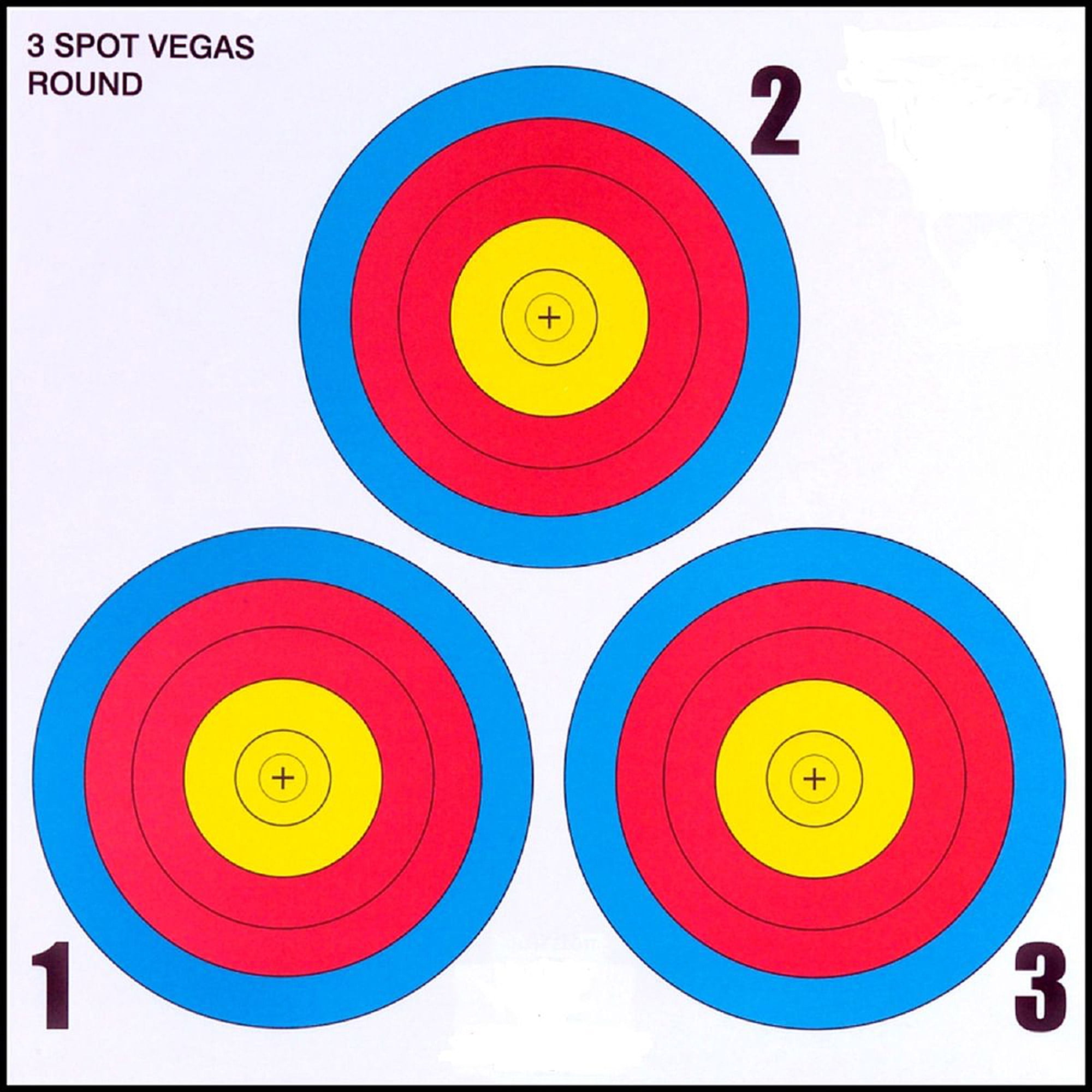 .30-06 3 Spot Vegas Paper Target, 100 Count - Walmart.com