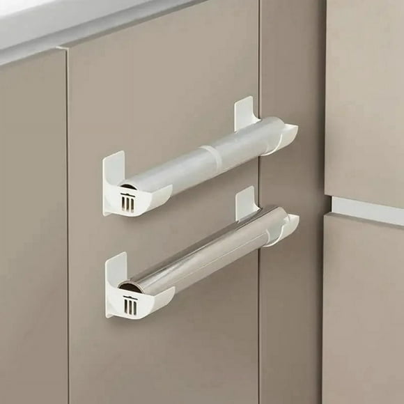 Wall Mounted Trash Bags Holder Garbage Bag Storage Box Organizer Plastic Bag Film Container Dispenser for Kitchen Shelf