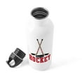 thumbnail image 4 of CafePress - Hockey Stainless Water Bottle 1 - Stainless Steel Water Bottle, Sports Bottle, 1.0L, 4 of 5