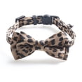 thumbnail image 1 of HLONK Collier pour Chat avec Clochette Nœud Papillon Boucle de Sécurité Chaton Chiot 7-11 Po Mobile Réglable, 1 of 5