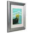 thumbnail image 3 of Trademark Fine Art "Retro Cities II" Canvas Art by Color Bakery White Matte, Silver Frame, 3 of 4