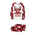 thumbnail image 4 of 2023 Définit Pyjamas de Noël pour la Famille Pyjamas Velours Pyjamas de Noël Shorts, 4 of 7
