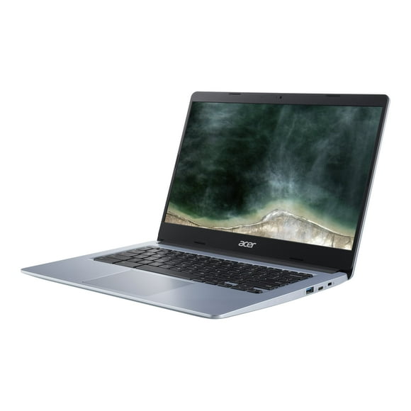 Acer Chromebook 314 CB314-1H - Intel Celeron - N4020 / jusqu'à 2.8 GHz - Chrome OS - UHD Graphiques 600 - 4 GB Bélier - 64 GB Emmec - 14" 1366 x 768 (HD) - Wi-Fi 5 - Rosée Argent - kbd: Nous/canadien Français