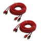 thumbnail image 1 of Cable RCA macho a macho para coche, 2 unidades, 5 m de largo, universal, recubierto de goma, de alta conductividad para sistema estéreo., 1 of 14