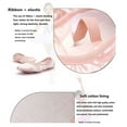 thumbnail image 7 of SAYOO 1Pair Children Girl Satin Ballet Shoes Elegant Temperament Dance Shoes, 7 of 7