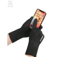 thumbnail image 4 of Gustave Winter Gloves for Men Women, Touch Screen Texting Warm Gloves Thermal Soft Fleece Lining Elastic Cuff Windproof Driving Cycling Gloves "Gray,Women", 4 of 9