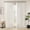 Beige White, variant on Nalqet Pinch Pleated Linen Curtains 84 inch Length 2 Panels Set, Light Filtering Linen Blend Sheer Drapes Memory Trained Pleated Curtain Back Tab with Hooks Rings for Living Room Bedroom, Dark Grey