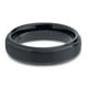 Tungsten Wedding Band Ring 6mm for Men Women Comfort Fit Black Beveled Edge Brushed Lifetime Guarantee – image 3 sur 5