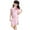 Pink, variant on Girls Chinese Dress Qipao Baby Girls New Year Clothing Floral Short Sleeve Cheongsam Kids Birthday Party Outfits